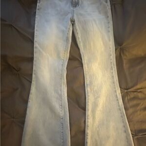 Commense Sky Blue Flare Jeans